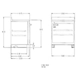 Lead-Lined Decay Cabinet