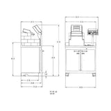 Lead-Lined PET Unit Dose Cabinet