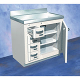 Lead-Lined Decay and Storage Cabinet