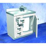 Lead-Lined Waste and Storage Cabinet