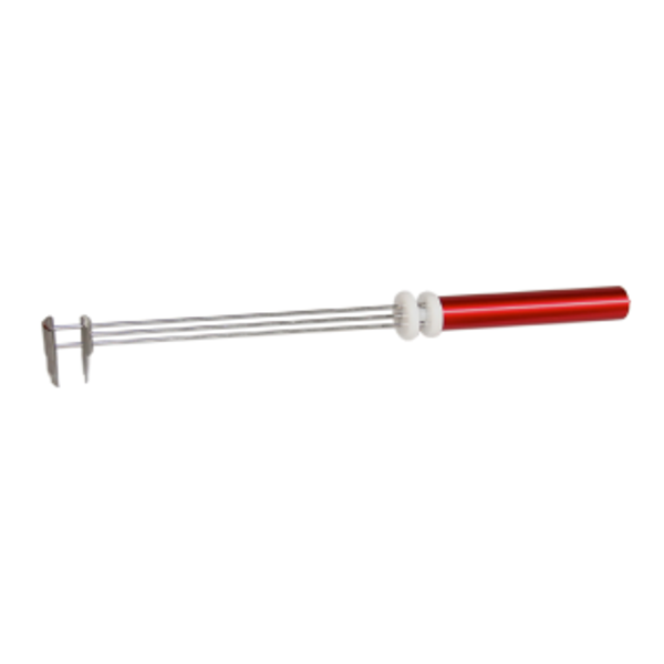 Tong for Vials, Straight, Long Model with Long Claws