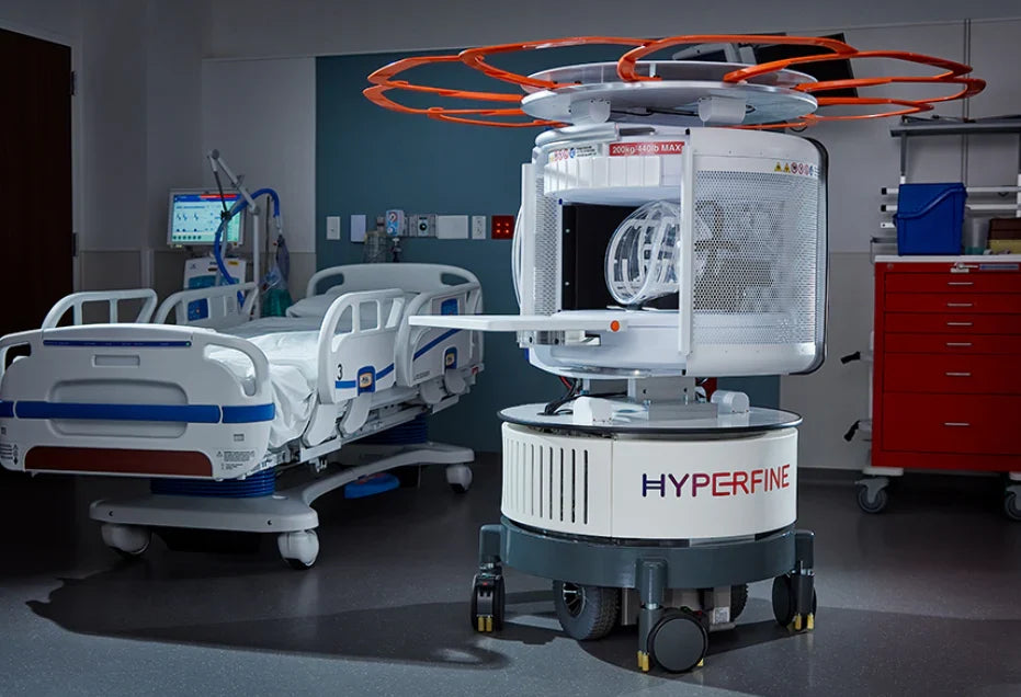 Hyperfine Swoop portable MRI features in AuntMinnie