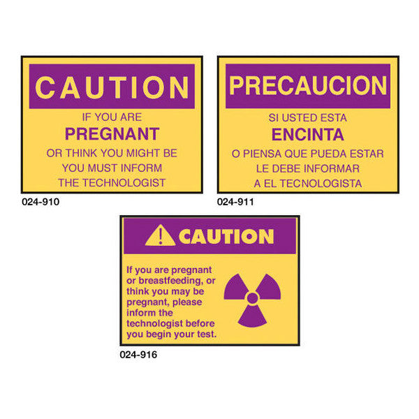 Plastic Caution Signs