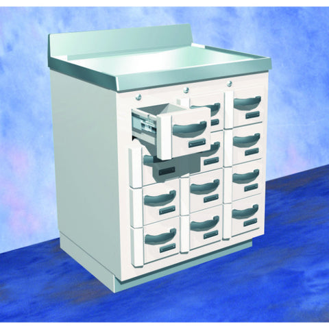 Lead-Lined Radioisotope Storage Cabinet