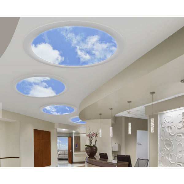 Sky Factory - Aperture Skyceilings - Virtual Static Skylights - Round