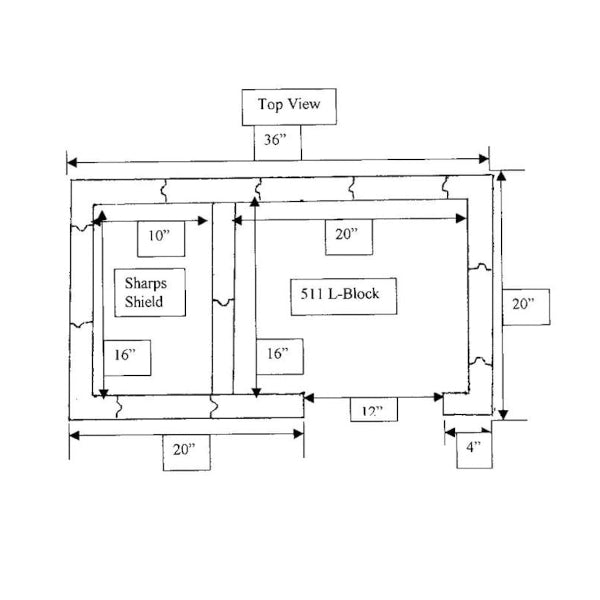 Interlocking Lead Brick Caves